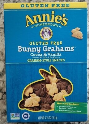 Cocoa & Vanilla Gluten Free Bunny Grahams