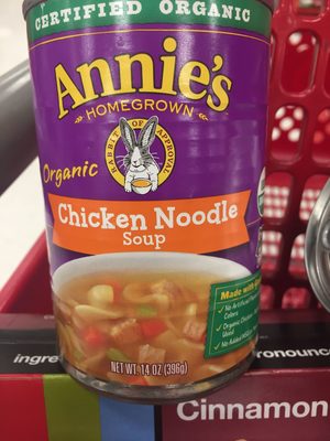 Annie's Organic Chicken Noodle Soup