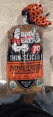 Thin-Sliced Organic Bread Powerseed
