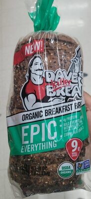 Organic Breakfast Bread Epic Everything