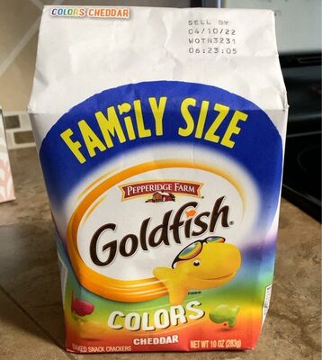 Goldfish Colors Cheddar