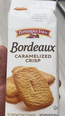Bordeaux cookies