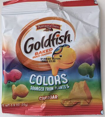Goldfish Colors Cheddar