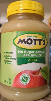 No Sugar Added Applesauce