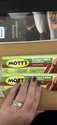 No Sugar Added Applesauce Cinnamon