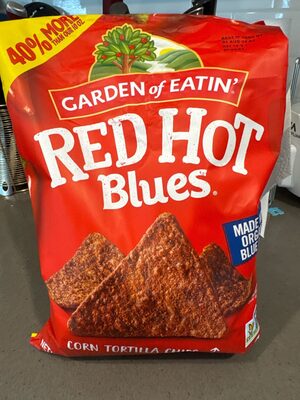 Red Hot Blues Corn Tortilla Chips