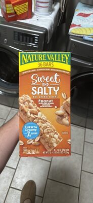 Sweet and Salty Nut Granola Bars