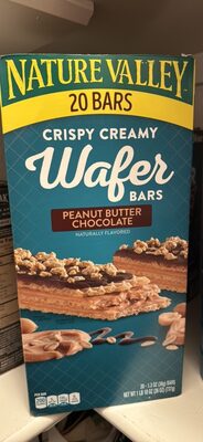Wafer Bars Peanut Butter Chocolate