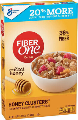 Honey clusters breakfast cereal