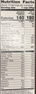 Chocolate Strawberry Cheerios