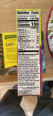 Dark Chocolate Cherry Chewy Granola Bars