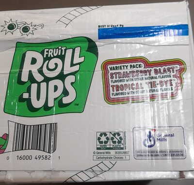 Fruit Roll-Ups Variety Pack 72 Count