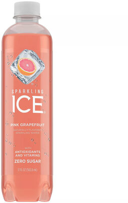 Pink Grapefruit Naturally Flavored Sparkling Mountain Spring Water