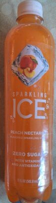 Peach Nectarine Naturally Flavored Sparkling Mountain Spring Water