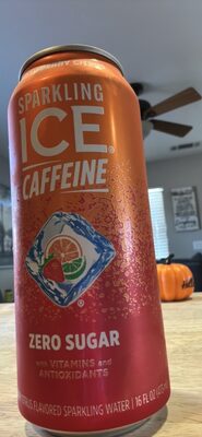 SPARKLING ICE CAFFEINE Strawberry Citrus