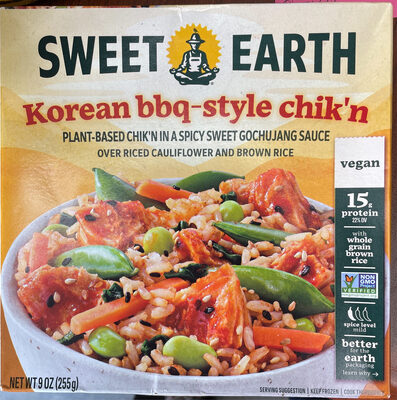 Korean bbq-style chik’n