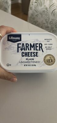 Farmer Cheese Plain Unsweetened