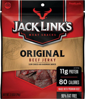 Jack link& original beef jerky