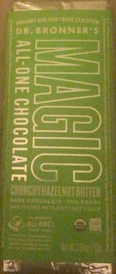 Magic All-One Chocolate - Crunchy Hazelnut Butter