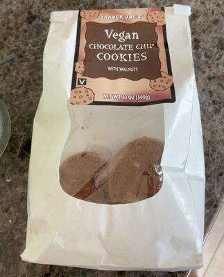 Vegan chocolate chip cookies