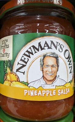 Newman's Own Chunky Medium Pineapple Salsa