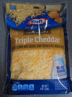 Kraft triple cheddar
