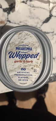 Whipped garlic & herb