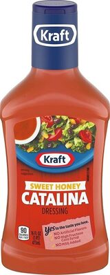 Sweet honey catalina salad dressing bottles