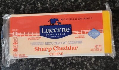 Sharp Cheddar Reduced Fat Cheese