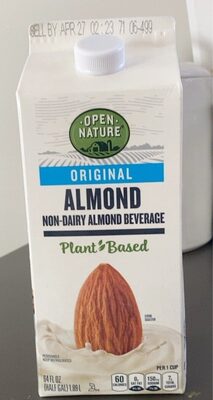 Almond non-dairy almond beverage