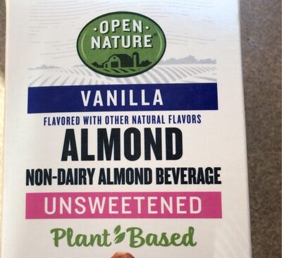 Unsweetened Almondmilk vanilla