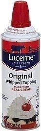 Whipped Topping Real Cream