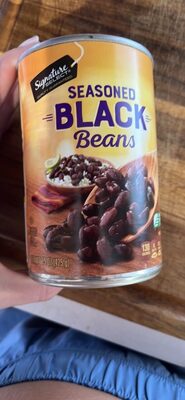 Seasoned Black Beans