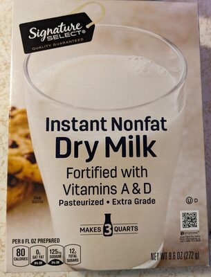 Instant Nonfat Dry Milk