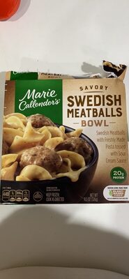 SAVORY SWEDISH MEATBALLS BOWL