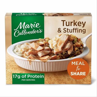 Meal for two multiserve frozen dinner