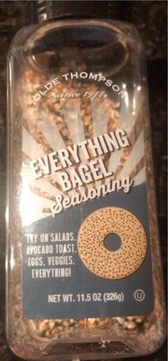 Everything bagel seasoning