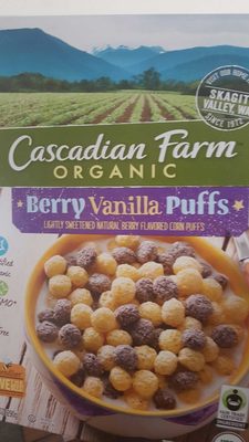 Organic Berry Vanilla Puffs
