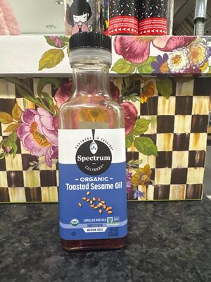 Organic Toasted Sesame Oil