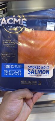 Smoked Nova Salmon