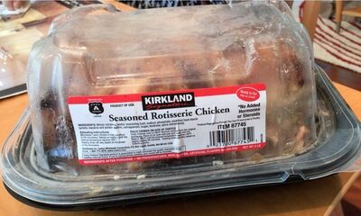 Seasoned rotisserie chicken