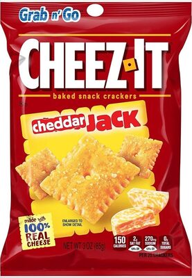 Cheez it cheddar jack peg bag