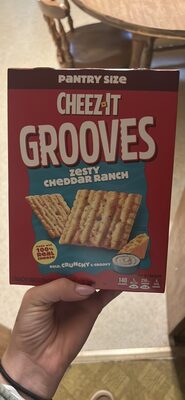 Cheez-It Grooves Zesty Cheddar Ranch