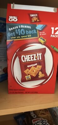 Cheez-It Original Baked Snack Crackers