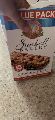 Chocolate Chip Chewy Granola Bars