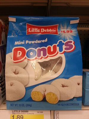 Mini powdered donuts