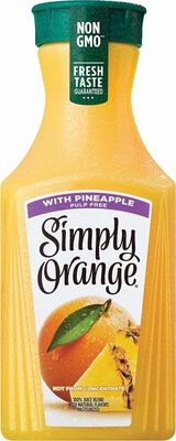Simply Orange With Pineapple