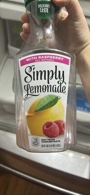 Simply Lemonade with Raspberry