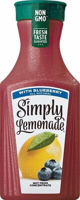 Simply Lemonade With Blueberry