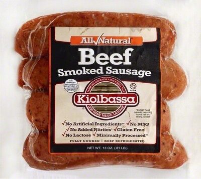 Smoked Beef Sauasge